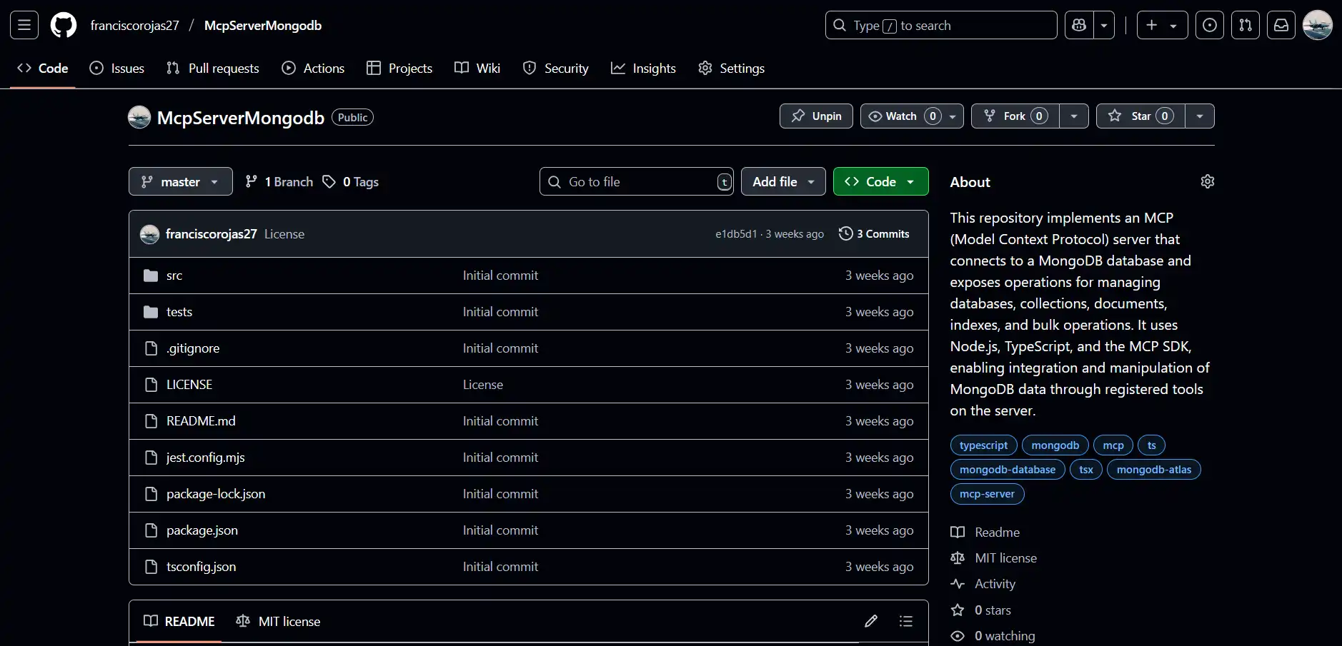McpServerMongodb